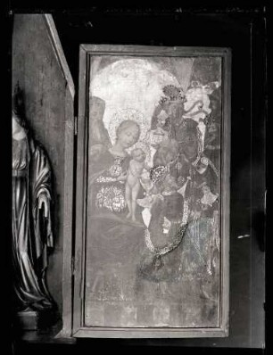 Kirche; Altarflügel, Anbetung der Heiligen Drei Könige
