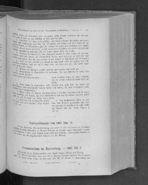 Versammlung zu Marienburg. - 1402 Jul. 7.