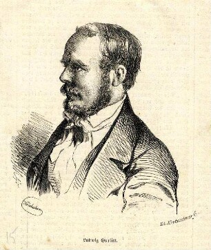 Bildnis von Louis Gurlitt ( 1812-1897)