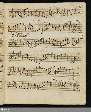 7. Becker, Dietrich: Allemandes