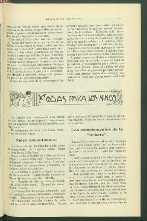 Modas para los Niños