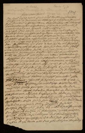 104: Brief von Harm Brehl an Gottlieb Planck, Osterode am Harz, 5.6.1870