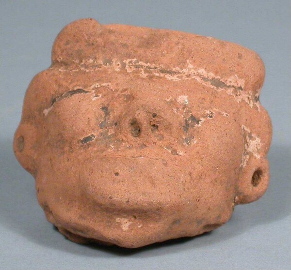 Clay head (fragment)