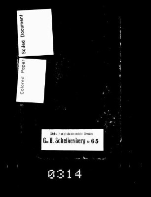 Kaufbuch von Schwarzbach (bei Scheibenberg), Bd. 4