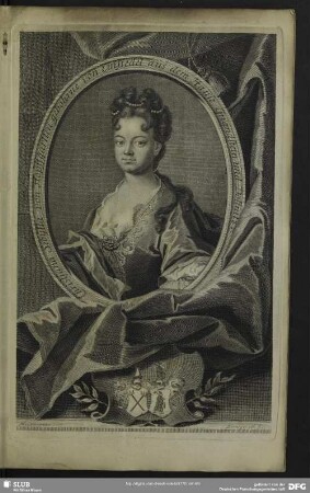 Christiana Sibylla von Hopfgartten gebohrne von Einsiedel aus dem Hause Gnandstein und Dollnitz