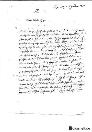 14: Brief von Johann Christoph Schmidt an Johann Wilhelm Ludwig Gleim