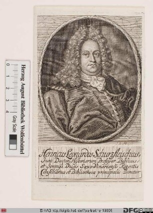 Bildnis Heinrich Leonhard Schurtzfleisch