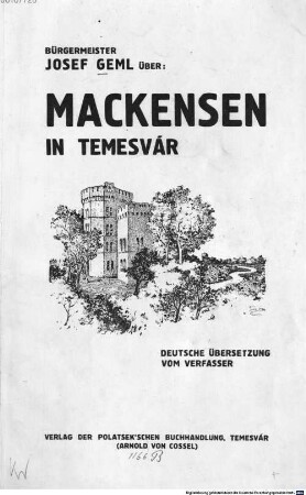 Mackensen in Temesvár