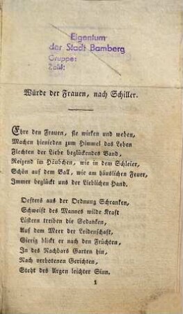 Gedichte in Hochdeutscher Sprache und Nürnberger Mundart, 3