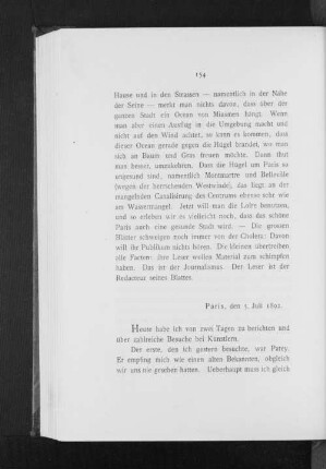 Paris, den 5. Juli 1892.