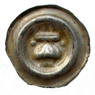 Turmbrakteat auf Hamburger Schlag; Niederelbegebiet um 1230 - 1240