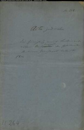 Hornhardt, Amtmann zu Borkhausen - testamentarischer Nachtrag der Eheleute