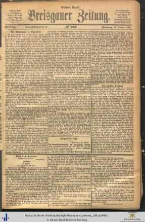 13.10.1901 (Erstes Blatt)