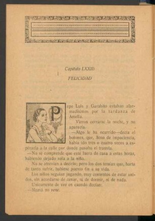 Capítulo LXXIII - Felicidad
