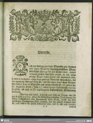 [Fortsetzung zur historischen Einleitung in die dogmatische Gottesgelehrsamkeit]