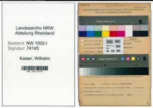 Entnazifizierung Wilhelm Kaiser , geb. 05.10.1905 (Kaufmann)