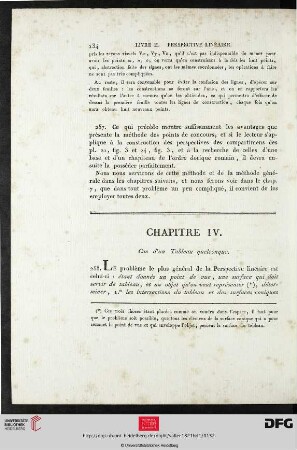 Chapitre IV. Cas d’un tableau quelconque