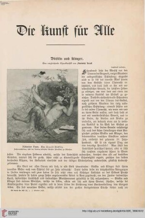 Böcklin und Klinger: eine vergleichende Charakteristik
