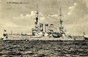 Kriegsmarine - SMS "Elsass", Linienschiff