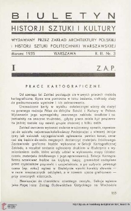 3: Prace kartograficzne