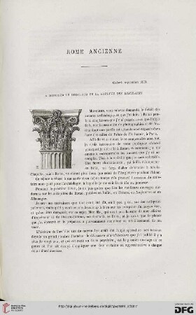 2. Pér. 2.1869: Rome ancienne