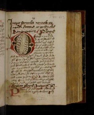 Lib. 1. Incipit capitulum primum.