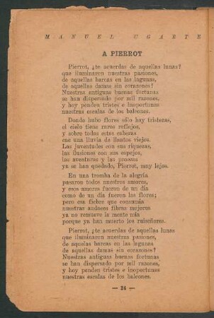 A Pierrot