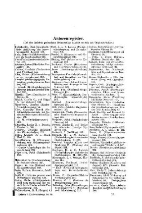 Autorenregister