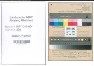 Entnazifizierung Heinrich Jansen , geb. 23.04.1913 (Angestellter)