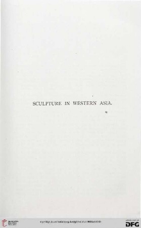 Sculpture in Western Asia