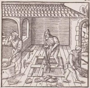 Agricola, Hüttenwesen, 1556
