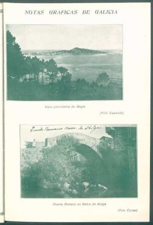 Notas gráficas de Galicia