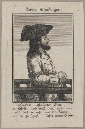 Bildnis des Lorenz Stockinger