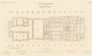 Bahnhof, Uelzen: Grundriss UG 1:100