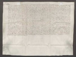 Pfalzgraf Otto verschreibt dem Allerheiligen-Stift zu Speyer 11 Gulden Gült um 220 Gulden Kapital.