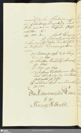 83.-88.Die Albertinische Linie. Herzog Albrecht. Herzog George. Herzog hernach Churfürst Moritz