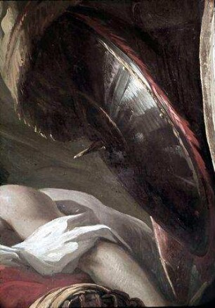 Jaddus prophezeit Alexander im Traum den Sieg über die Perser