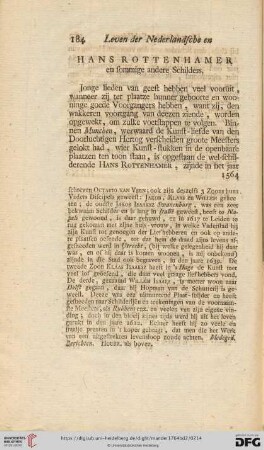 Hans Rottenhamer en sommige andere Schilders