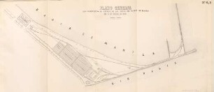Plano general que manifiesta el estado de las obras del puerto de Manila