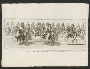 Noch vom Anspachischen Dragoner Regiment.