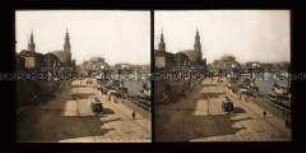 Verkehr an der Anlegestelle, Dresden