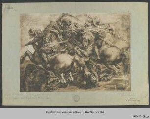 Reitergruppe aus der "Schlacht von Anghiari"