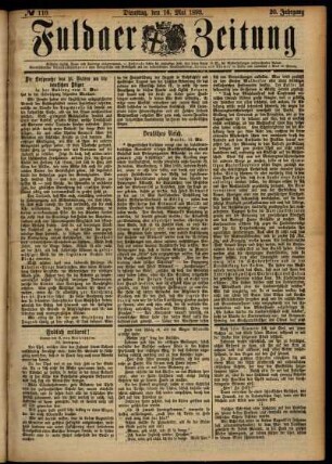 Ausgabe vom Dienstag, den 16. Mai 1893.