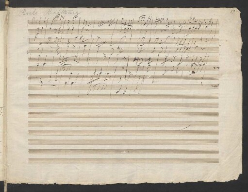 Sinfonien. Skizzen; D-Dur; LvBWV op. 36; KinB 36; LvBWV WoO 79; KinB WoO 79; op.36