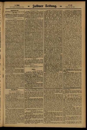 Zweite Ausgabe vom Samstag, den 28. Juni 1913.