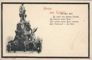 Gruss aus Leipzig: Bismarckdenkmal