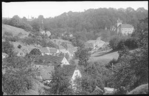 Liebstadt. Blick auf Liebstadt und Schloss Kuckuckstein