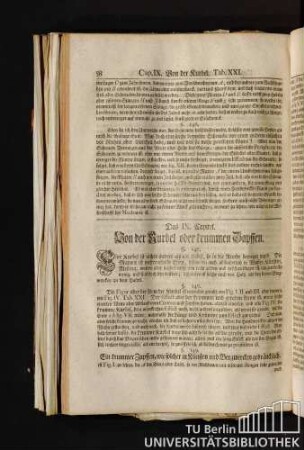 Das IX. Capitel. Von der Kurbel oder krummen Zapffen.