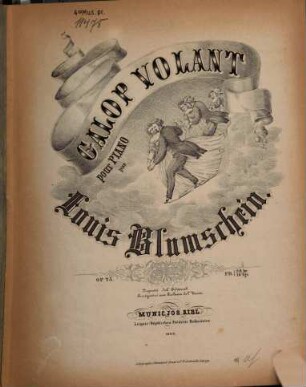 Galop volant : pour piano ; op. 25