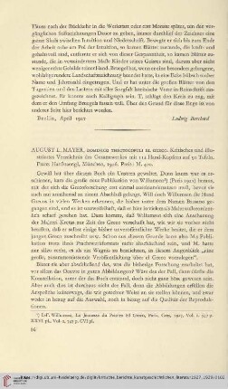 1/2: August L. Mayer : Dominico Theotocopuli el greco : Kritisches und illustriertes Verzeichnis des Gesamtwerkes mit 112 Hand-Kupfern auf 90 Tafeln